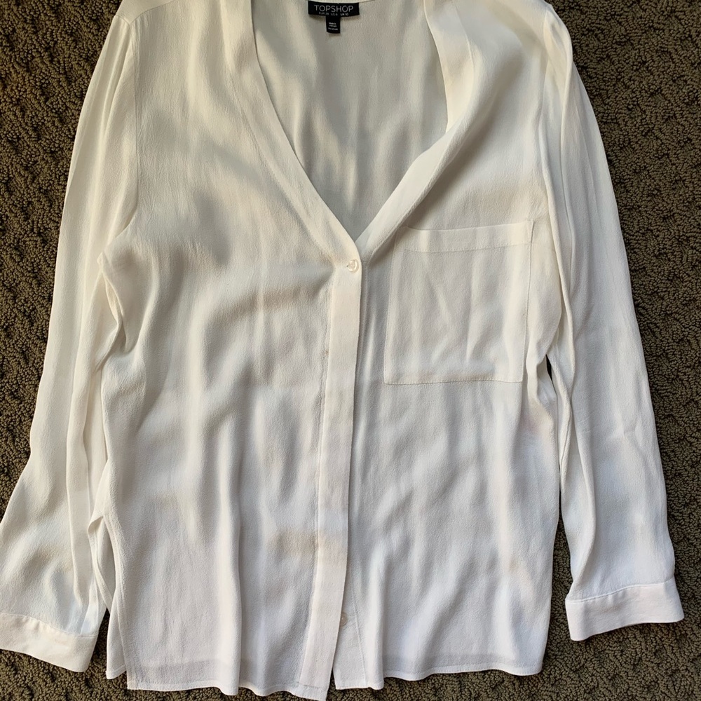 White Work Blouse - image 2